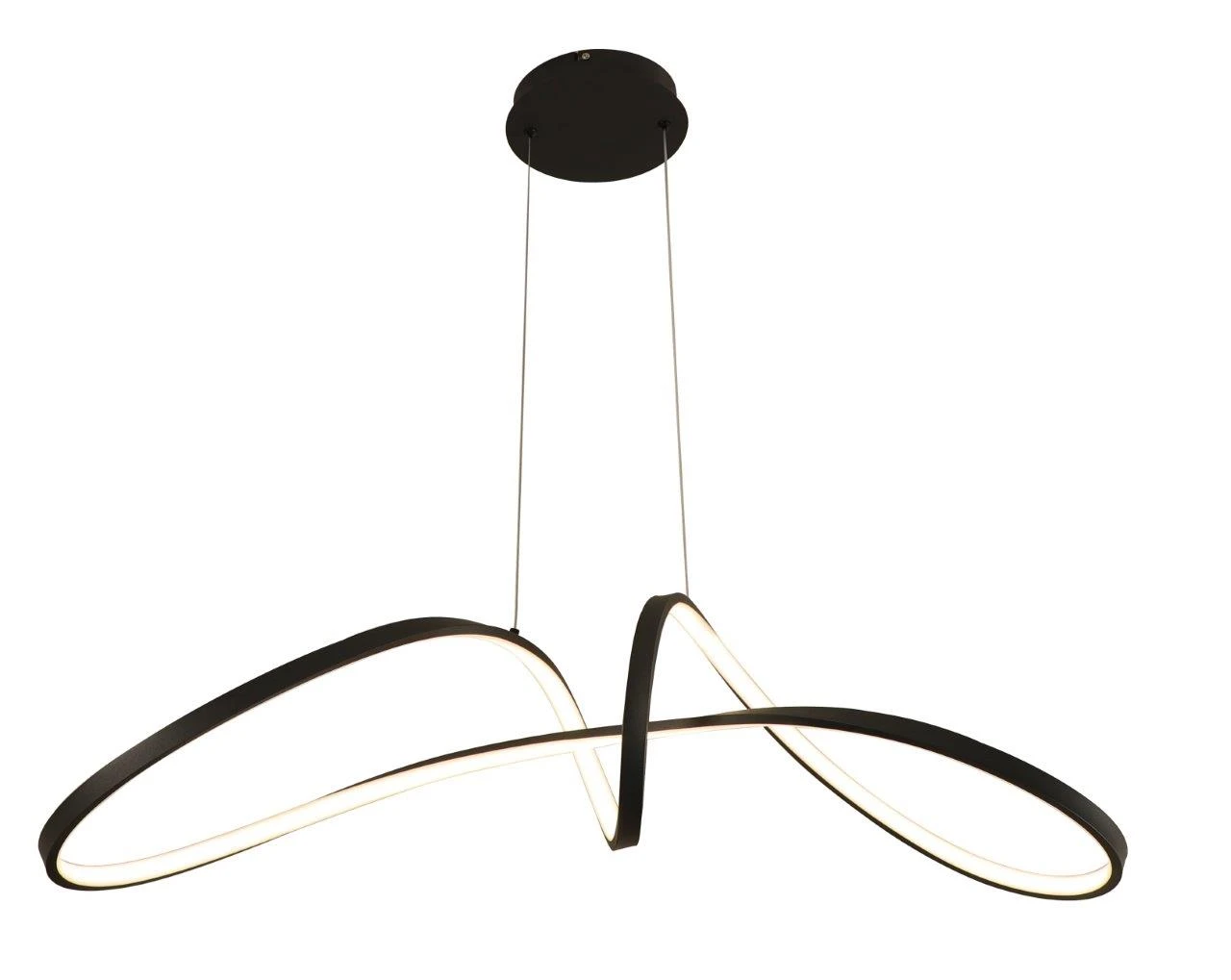 PENDANT - DECORATIVE - LAMP - 45W LED - BLACK
