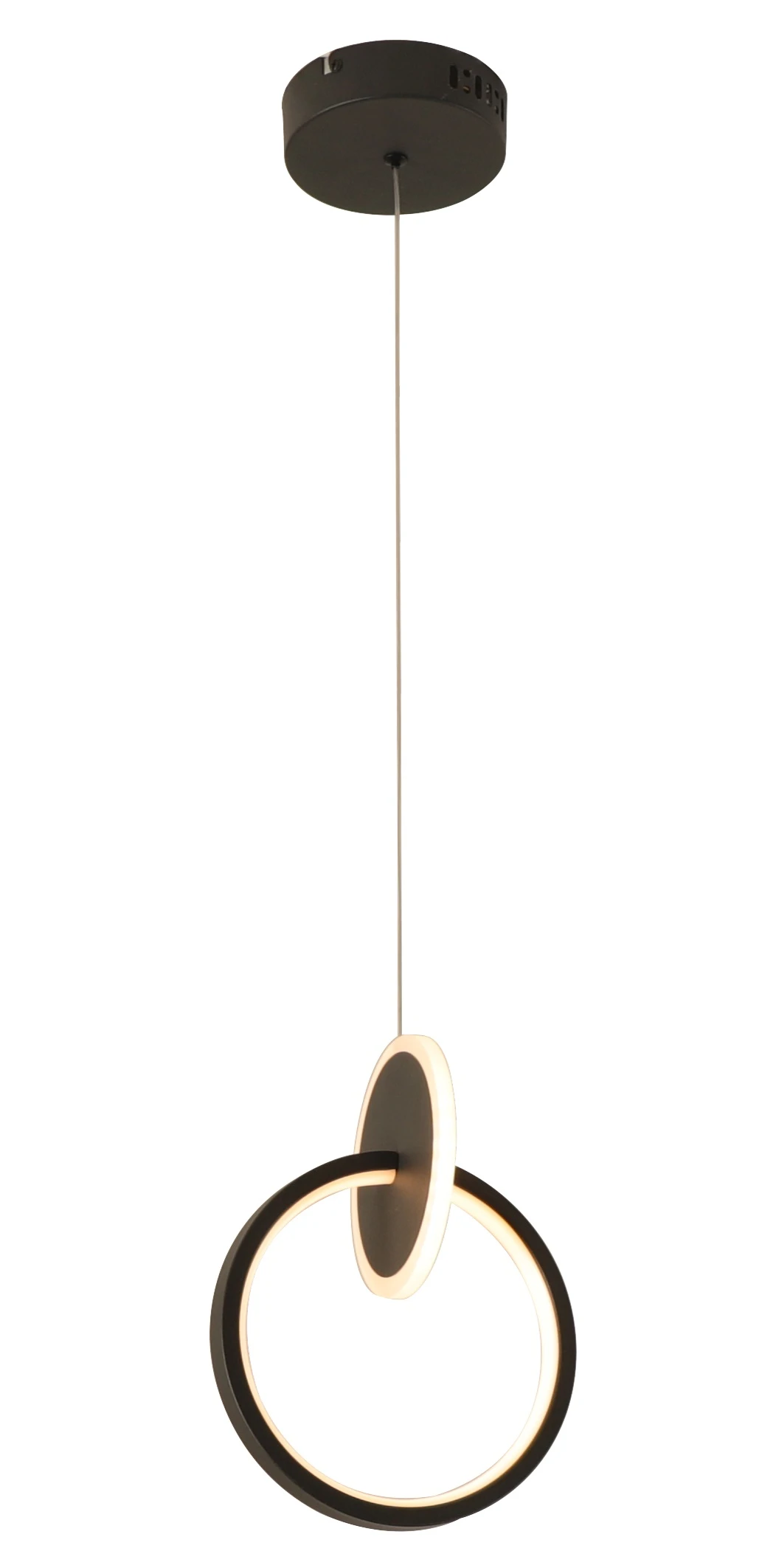 PENDANT - DECORATIVE - LAMP - 15W - LED - BLACK