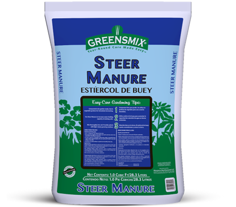 Greensmix Steer Manure 1 cu ft