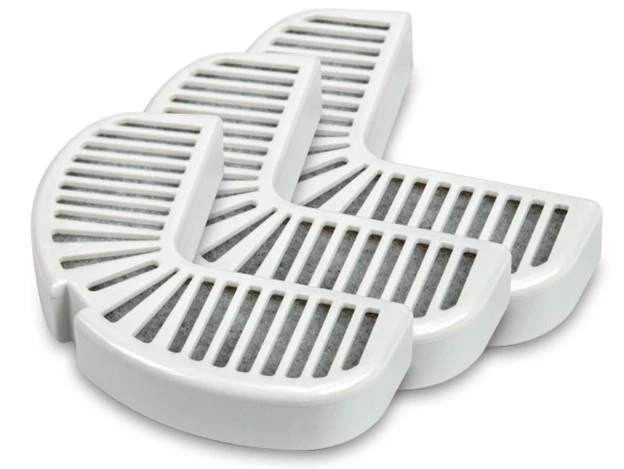 Fountain Filter Replacement for Ceramic & Stainless-Steel Pet Fountains 3 Pack