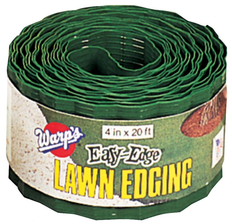 Easy-Edge Lawn Edging Plastic Green 4" x 20'