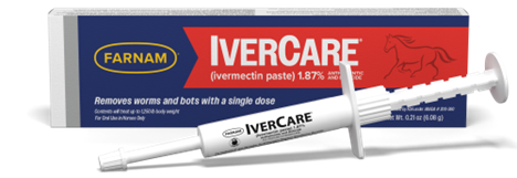 IverCare Horse De-Wormer Paste with Syringe