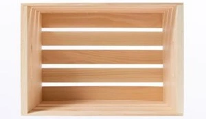 Wood Storage Crate Large