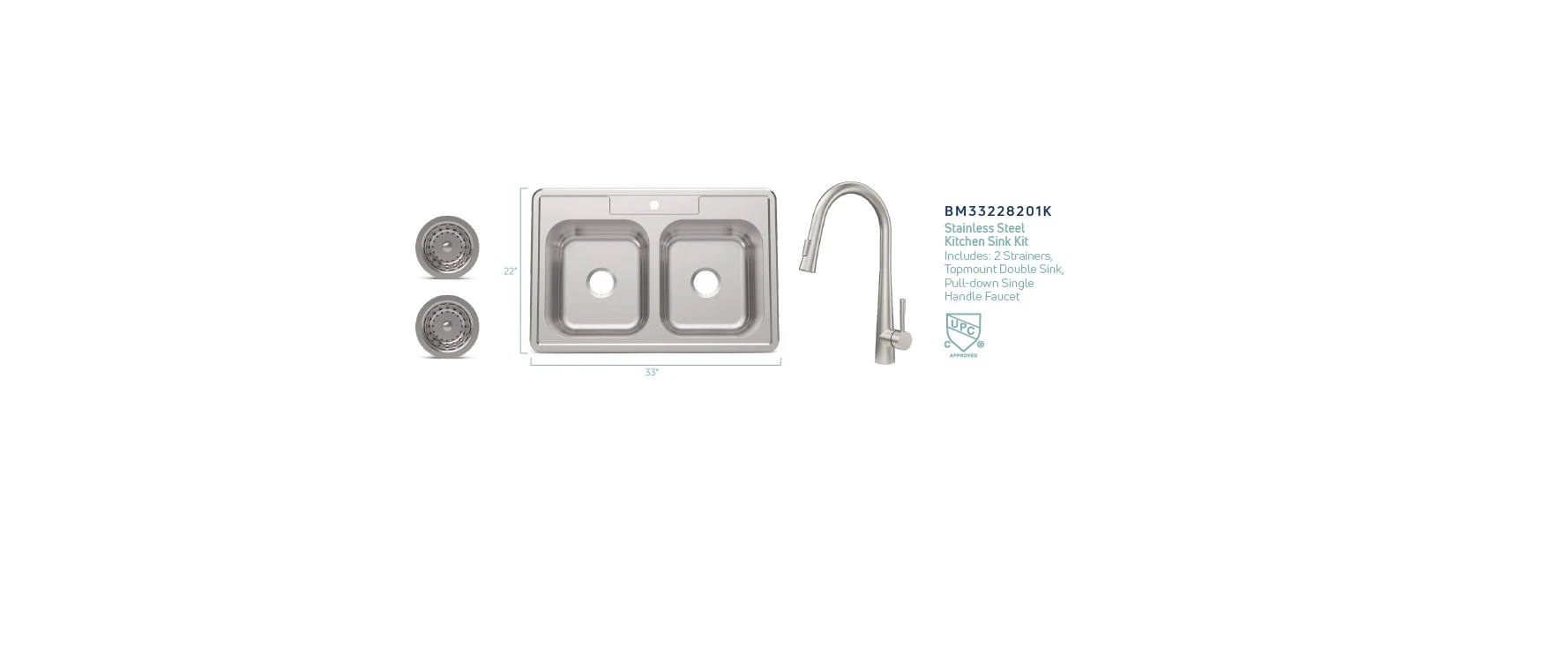ALL IN ONE SINK SET 20G