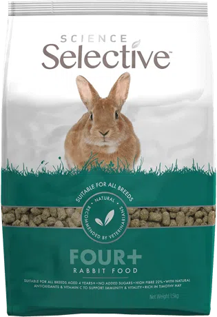 Science Selective Four+ Rabbit Food 4.4 lb