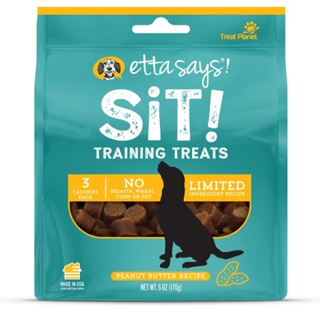 Sit! Training Treats Peanut Butter Recipe for Dogs 6 oz