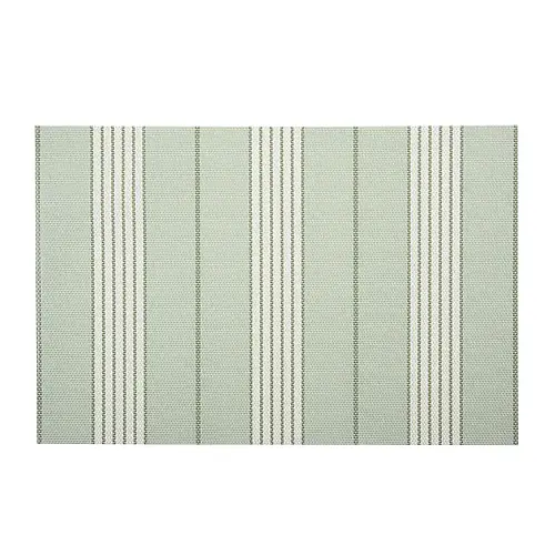 WOVEN PLACEMAT - GREEN STRIPE