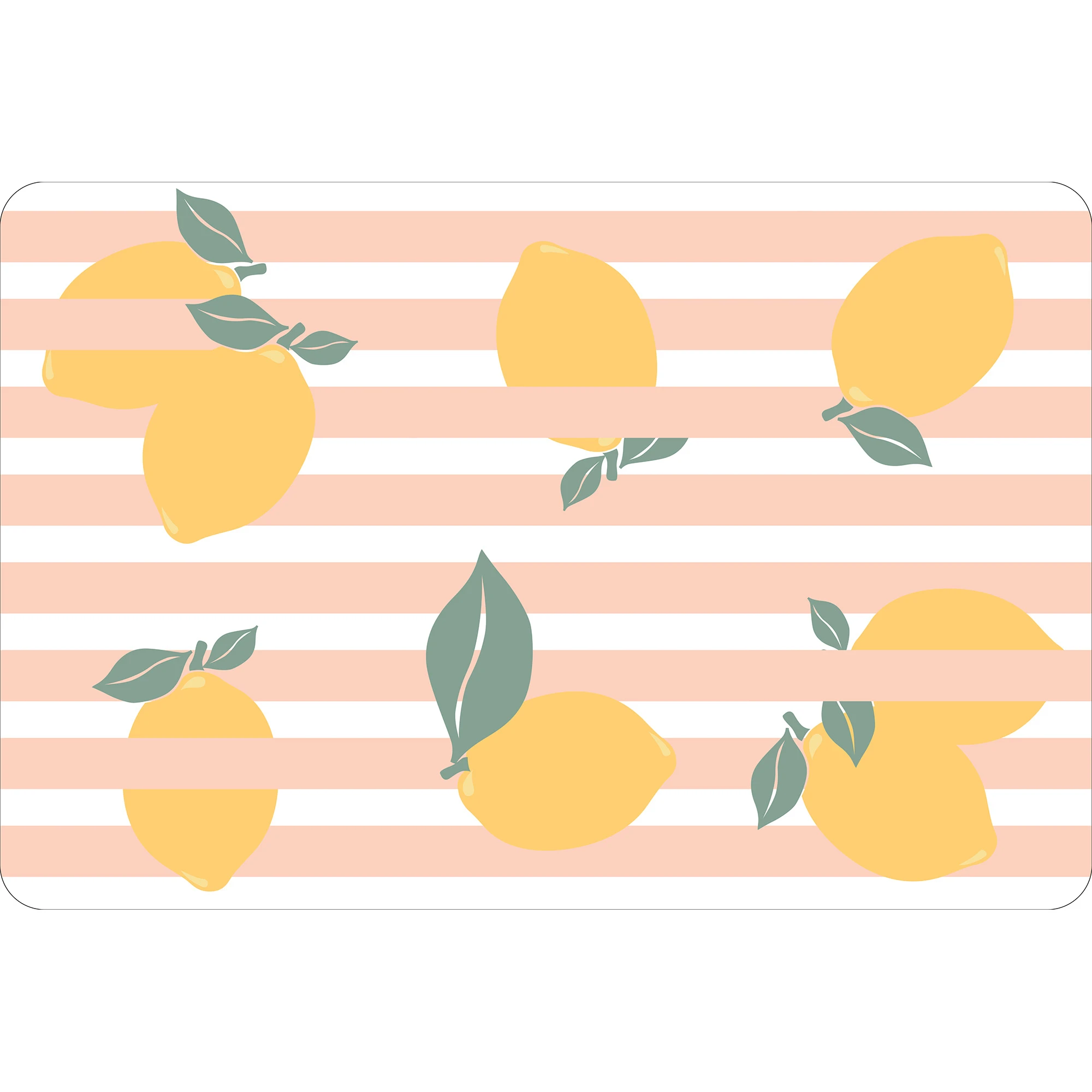 PRINTED PLACEMAT - LEMONADE - 12"X18"