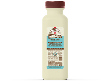 Raw Goat Milk Original Recipe for Cats & Dogs 16 oz