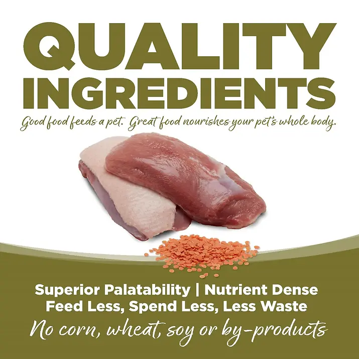 Limited Ingredient Duck & Red Lentils Entrée Grain-Free Cat Food 4 lb