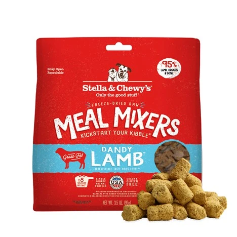 Dandy Lamb Meal Mixers Freeze-Dried Raw for Dogs 3.5 oz