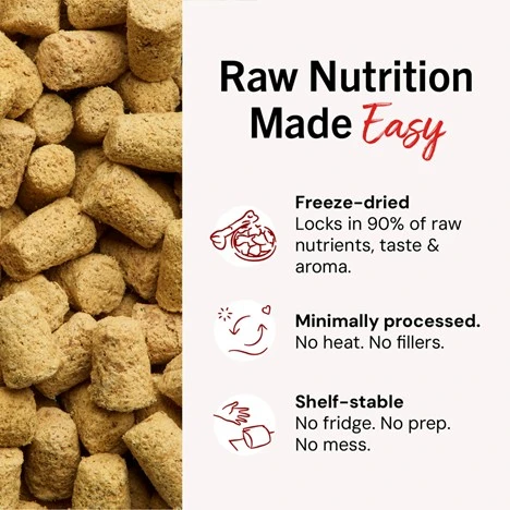 Tantalizing Turkey Meal Mixers Freeze-Dried Raw for Dogs 3.5 oz