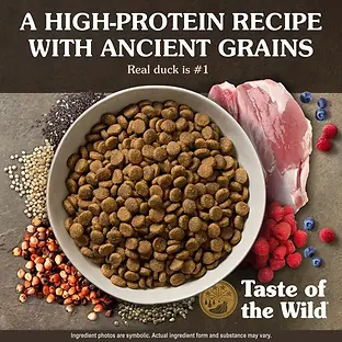 Ancient Wetlands Canine Recipe with Roasted Fowl Dry Dog Food 28 lb