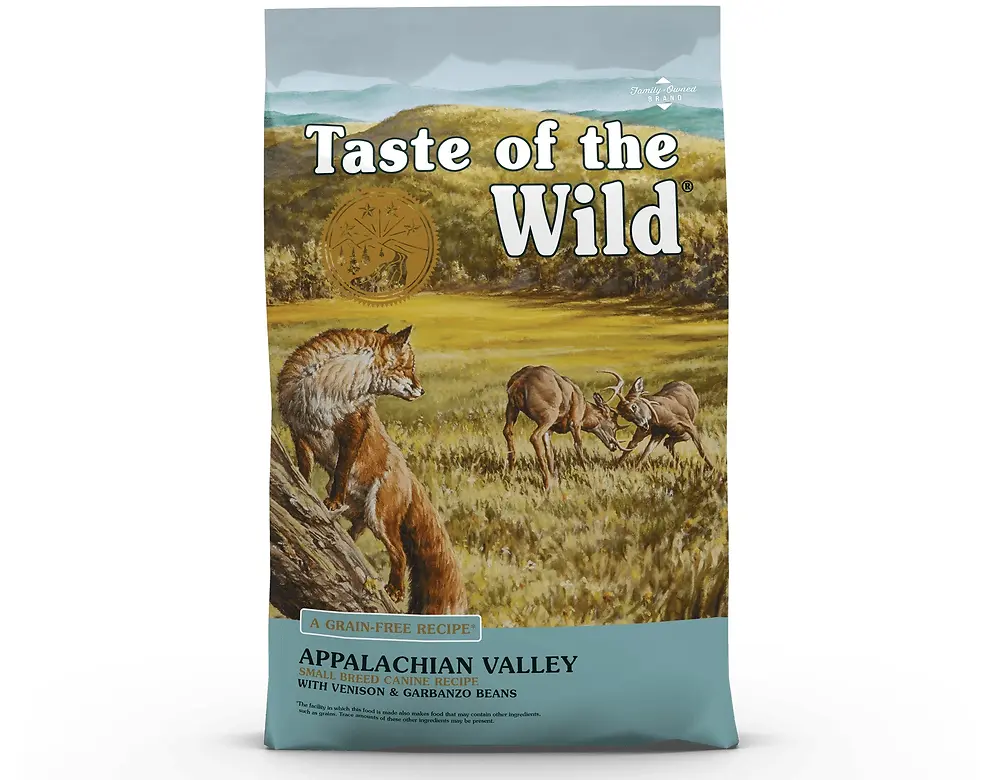 Appalachian Valley Small Breed Canine Recipe with Venison & Garbanzo Beans Dry Dog Food 5 lb