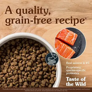 Pacific Stream Puppy Recipe with Smoke-Flavored Salmon Dry Food 28 lb
