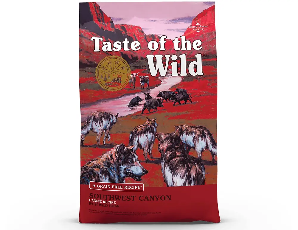 Southwest Canyon Canine Recipe with Wild Boar Dry Dog Food 5 lb