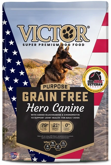 Purpose Grain-Free Hero Canine Dry Dog Food 30 lb