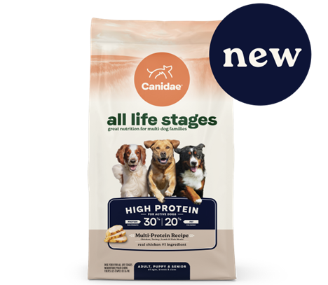All Life Stages High Protein Multi-Protein Recipe Dry Dog Food 4 lb