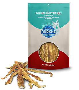 Turkey Tendons Dog Chew Treat 8 oz