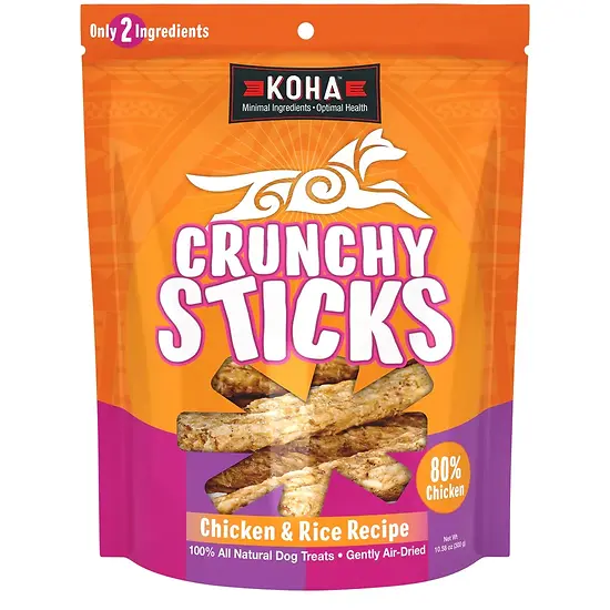 Crunchy Sticks Chicken & Rice Recipe Dog Treats 10.58 oz