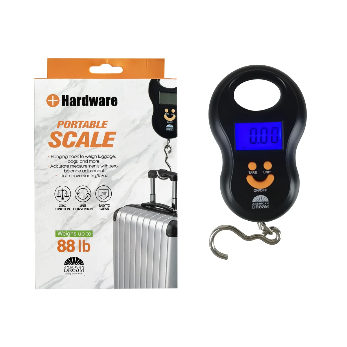 DIGITAL LUGGAGE SCALE WITH HOOK