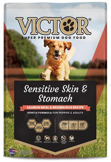 Sensitive Skin & Stomach Salmon Meal & Brown Rice Recipe Dry Dog Food 5 lb