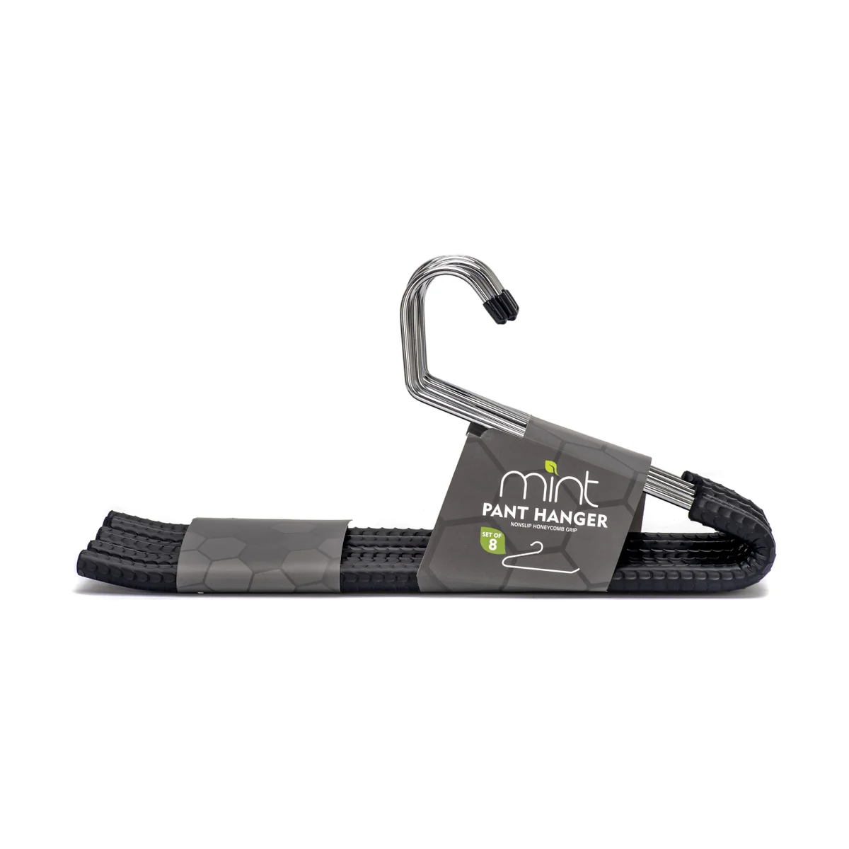Black/Chrome - S/8 Pant Honeycomb Hanger