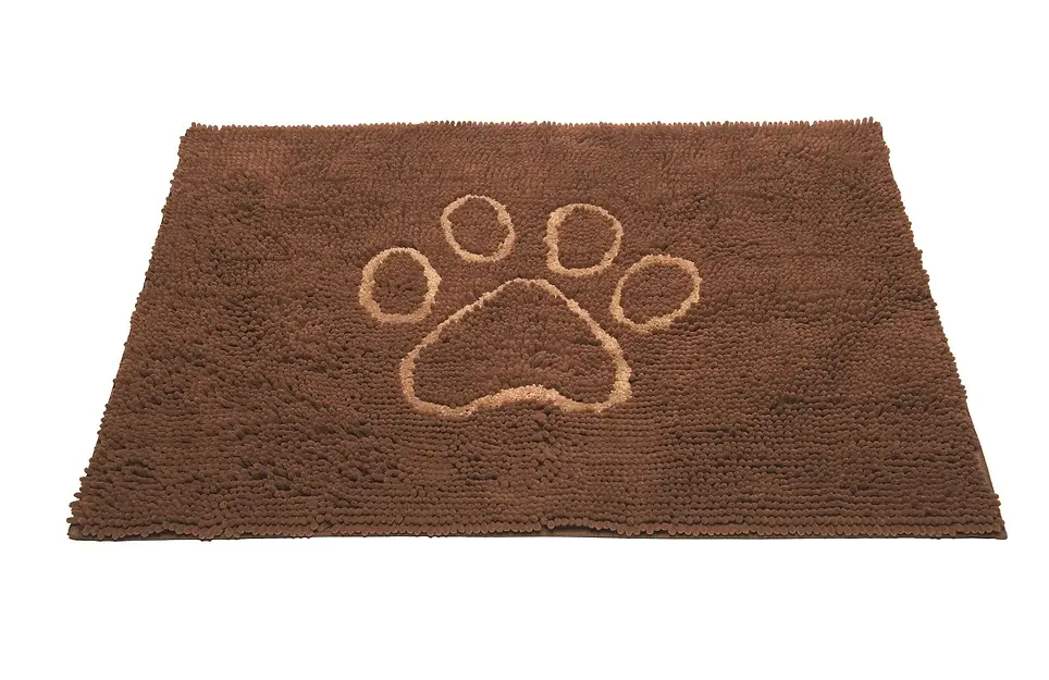 Dirty Dog Doormat Mocha Brown Medium 31" x 20"
