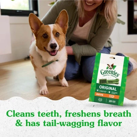 Dental Treats Original Petite 15-25 lb Dog | 45 Pack