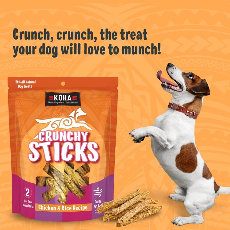 Crunchy Sticks Chicken & Rice Recipe Dog Treats 10.58 oz