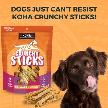 Crunchy Sticks Chicken & Rice Recipe Dog Treats 10.58 oz