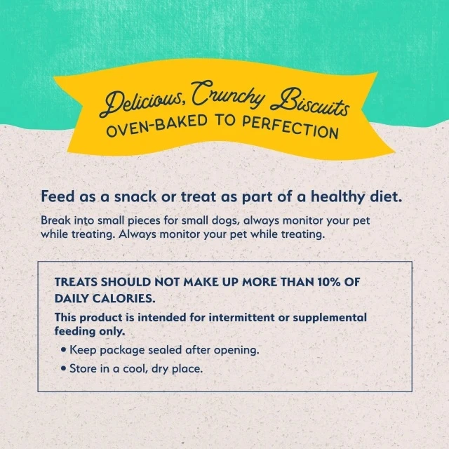 Rewards Crunchy Biscuits with Real Chicken Recipe Small Breed Dog 8 oz