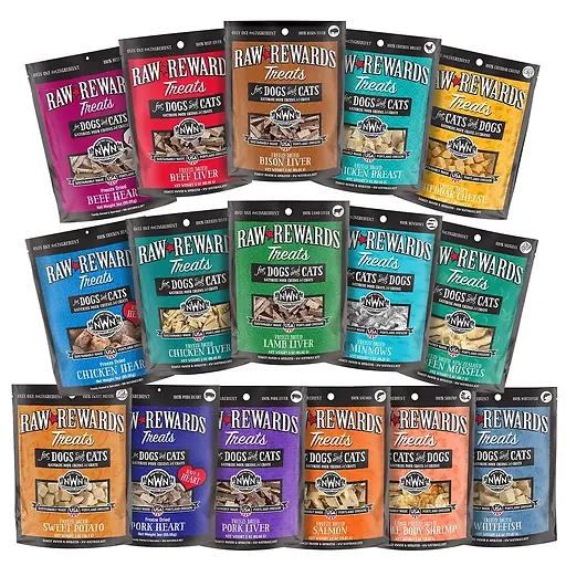 Raw Rewards Lamb Liver Freeze-Dried Treats for Dogs & Cats 3 oz