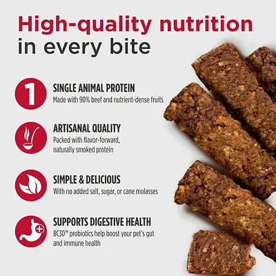 Jerky Strips Beef With Coconut Recipe for Dogs 5 oz
