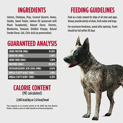 Training Treats Salmon Recipe for Dogs 4 oz