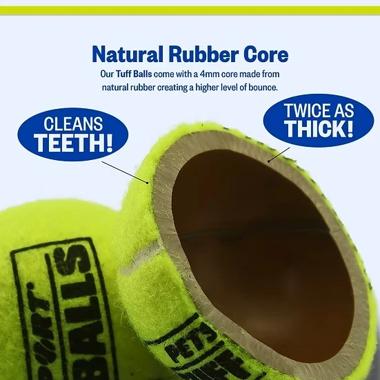 Tuff Ball Giant Dog Toy 4"