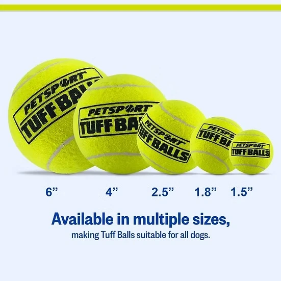 Tuff Ball Giant Dog Toy 4"