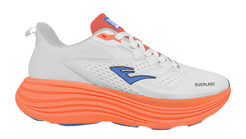EVERLAST WHITE/ORANGE MENS SHOES - ASSORTED