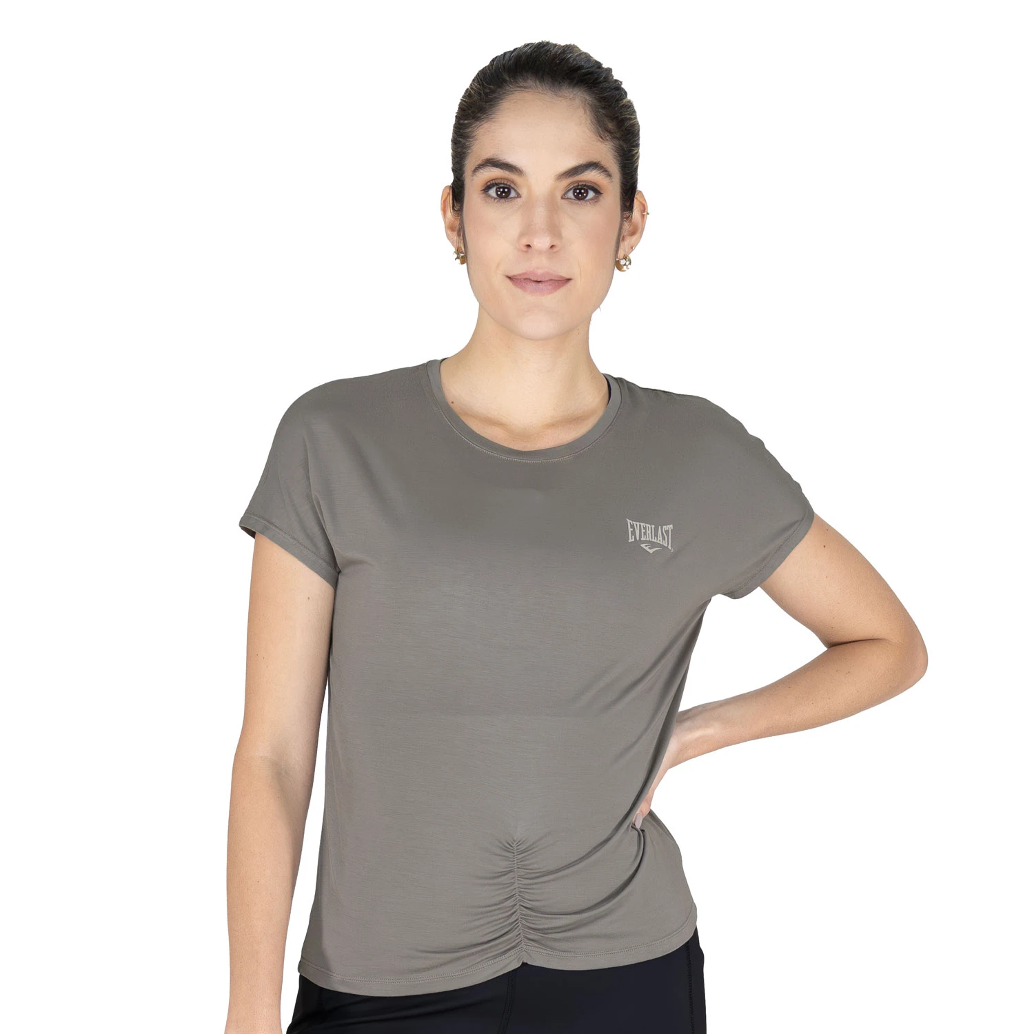 TSHIRT FEMALE POLY/SPX EVERLAST ASTREA - BROWN - ASSORTED