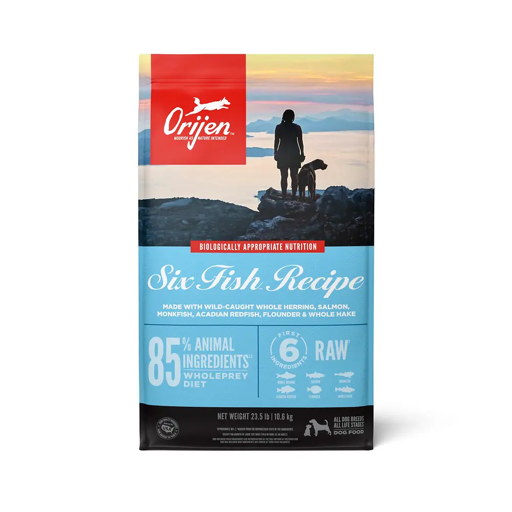 Six Fish Recipe Dry Dog Food 23.5 lb