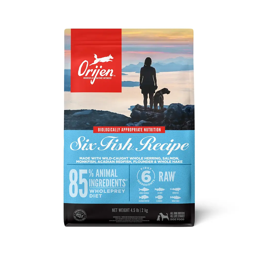Six Fish Recipe Dry Dog Food 4.5 lb