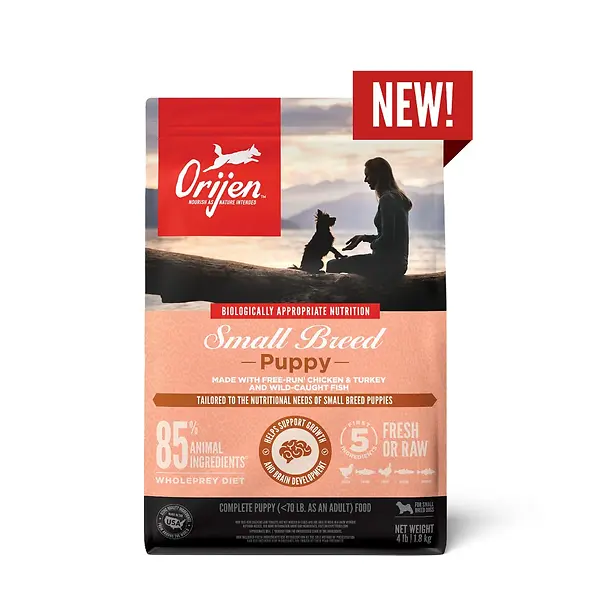 Small Breed Puppy Dry Dog Food 4 lb