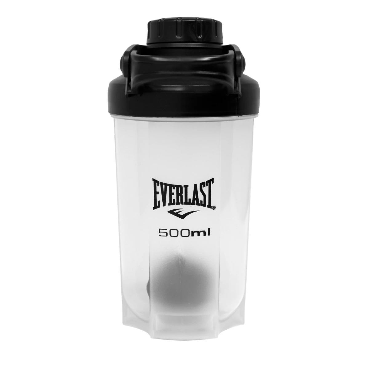 SHAKER BOTTLE 500 500ML EVERLAST - BLACK