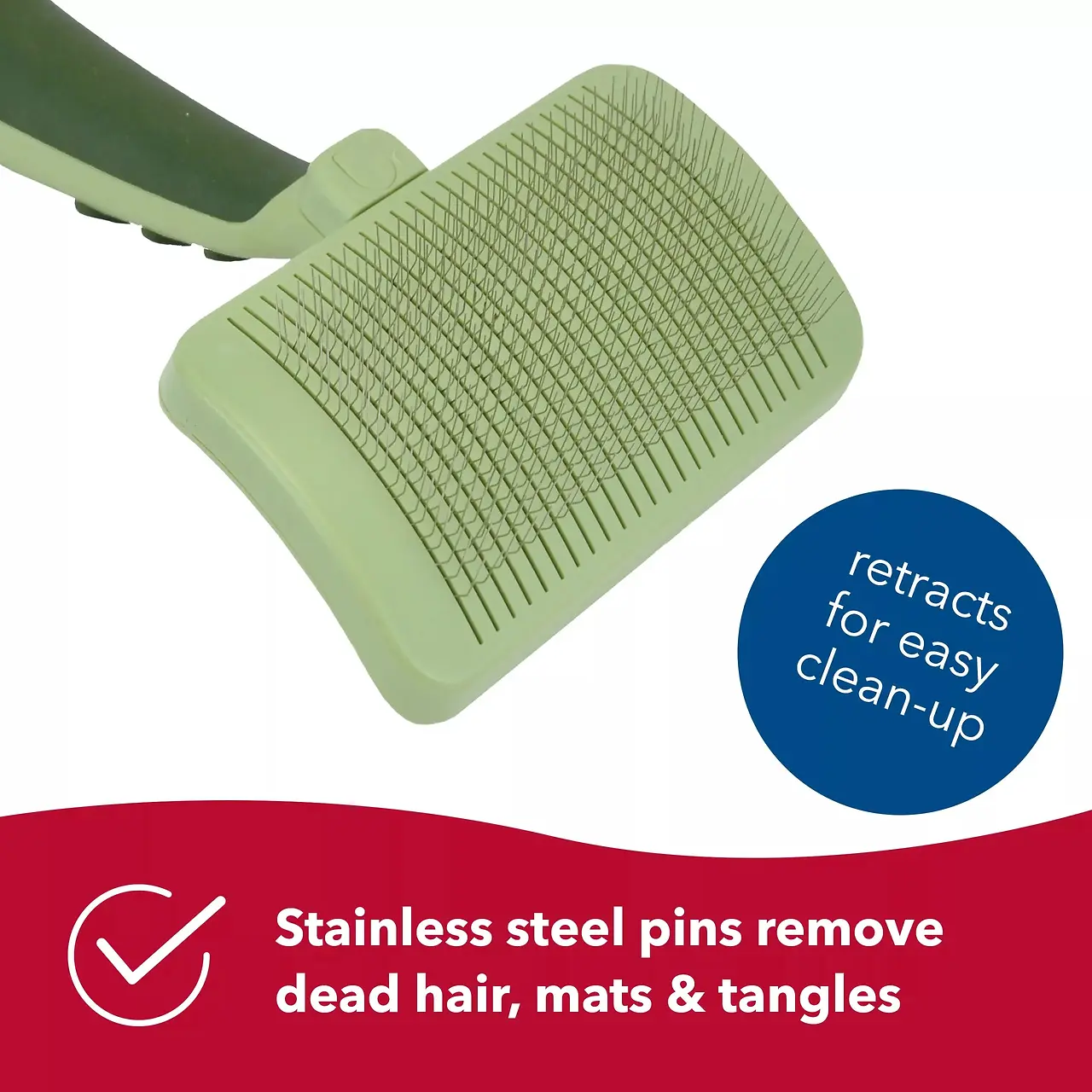 Self Cleaning Slicker Brush for Dogs Large