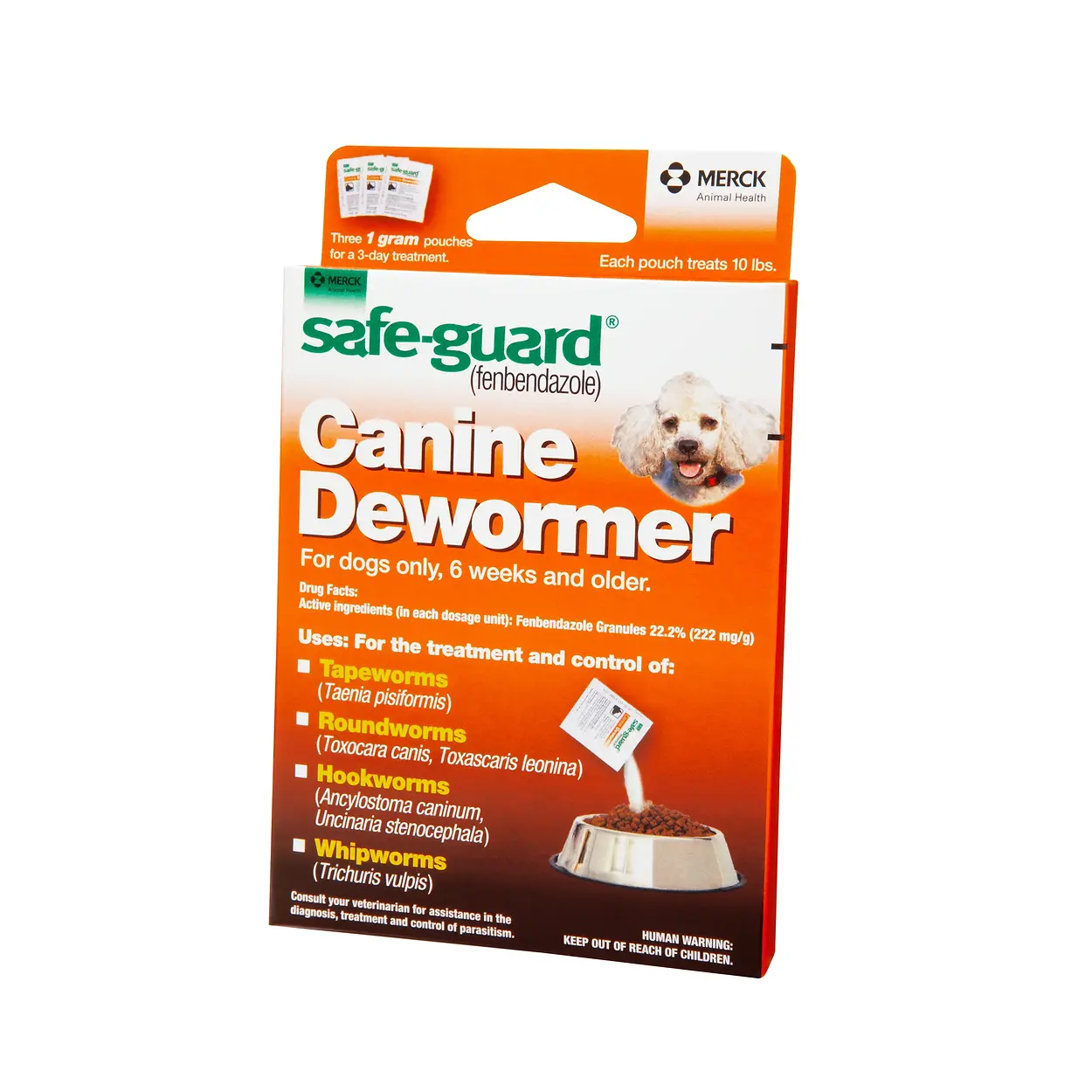 Canine Dewormer (fenbendazole) 3-Day Treatment for 10 lb Dog
