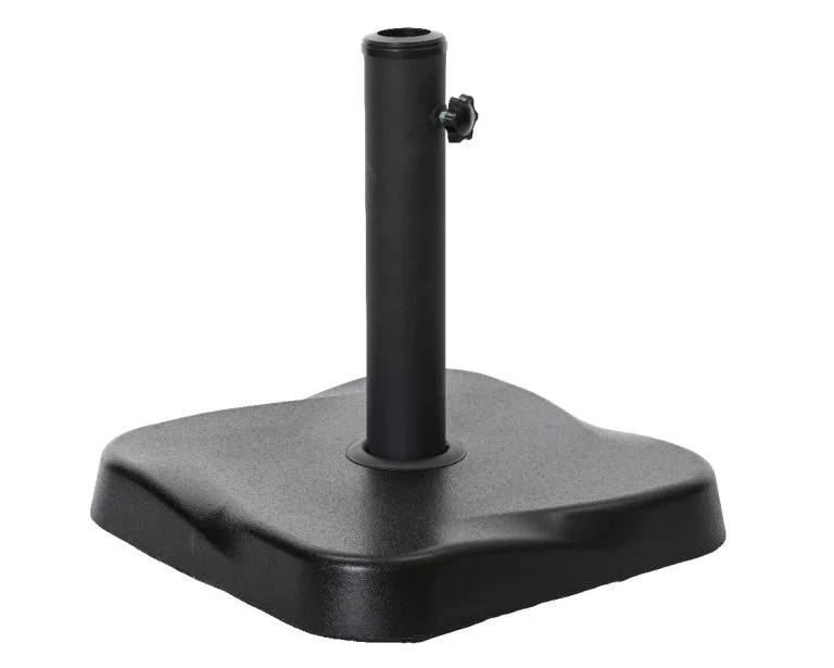 PARASOL BASE -  CONCRETE - OUTDOOR - BLACK