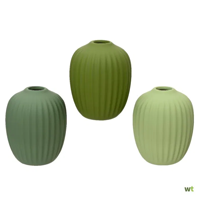 VASE STONEWARE - ASSORTED