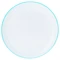 PLATE PLASTIC DIAMETER 25CM DUO TONE