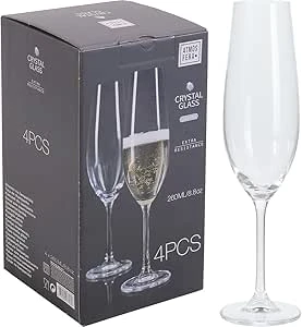 CHAMPAGNE GLASS CRYSTALLINE 4P