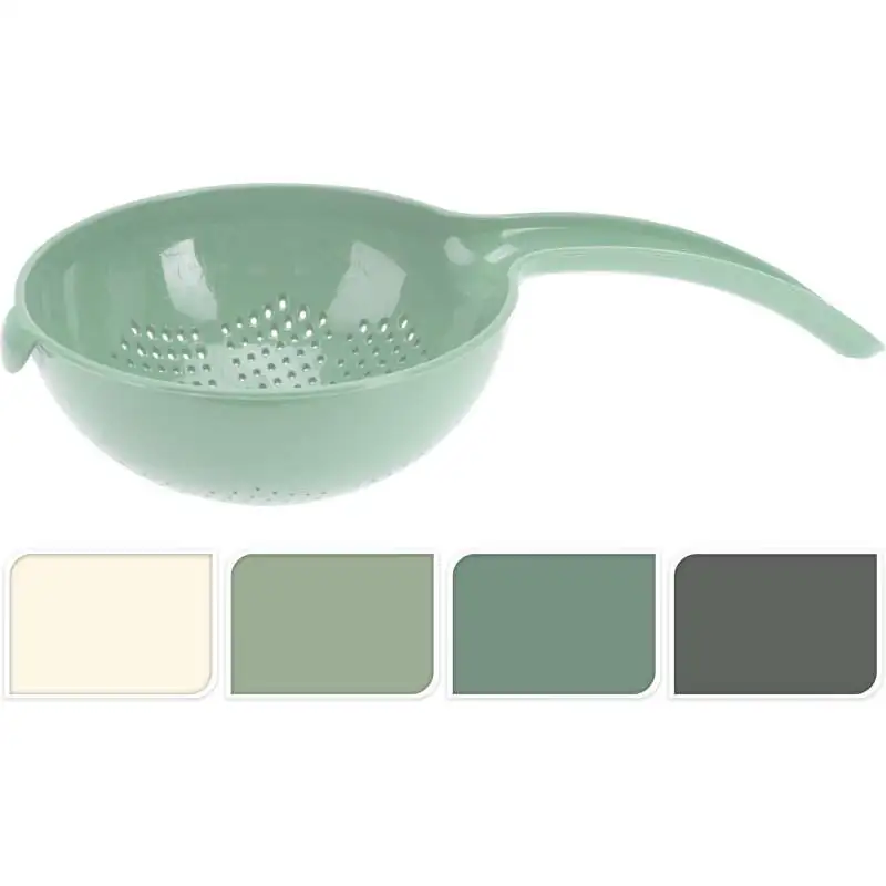 COLANDER WITH HANDLE PP - 6 ASSORTED